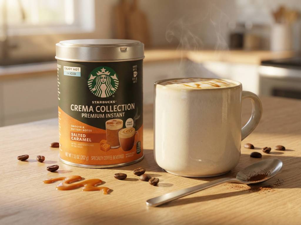 Chasing the Foam: A (former) Chef’s Honest Take on Starbucks’ Crema Collection Salted Caramel 